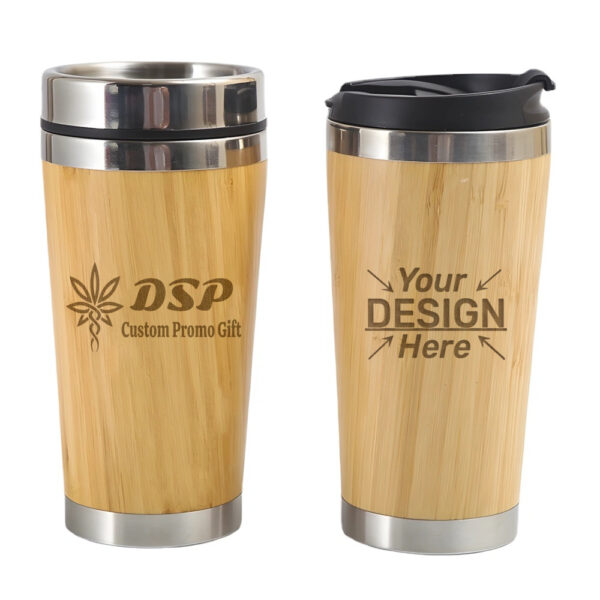 Bamboo Travel Mug With Lid