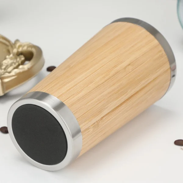 Bamboo Travel Mug With Lid - Image 8