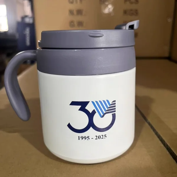 Coffee Mug with Lid and Handle - Image 10