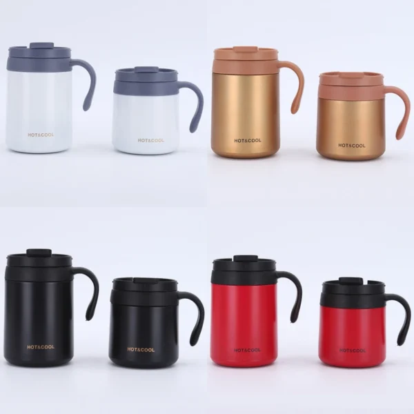 Coffee Mug with Lid and Handle - Image 8