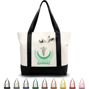 Custom Shopping Canvas Tote Bag