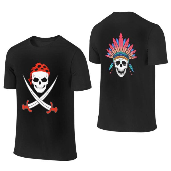 Double-sided Printed Men's T-shirt - Image 2