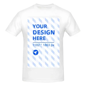 Single-sided Printed Men's T-shirt