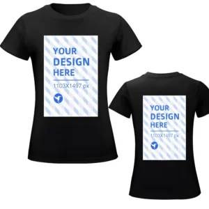 Double-sided Printed Women’s T-shirt