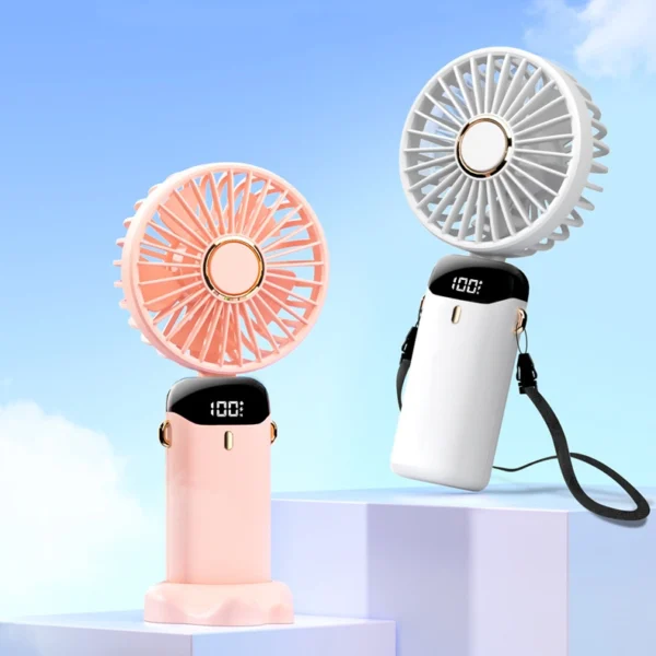 USB Rechargeable Handheld Fan - Image 3
