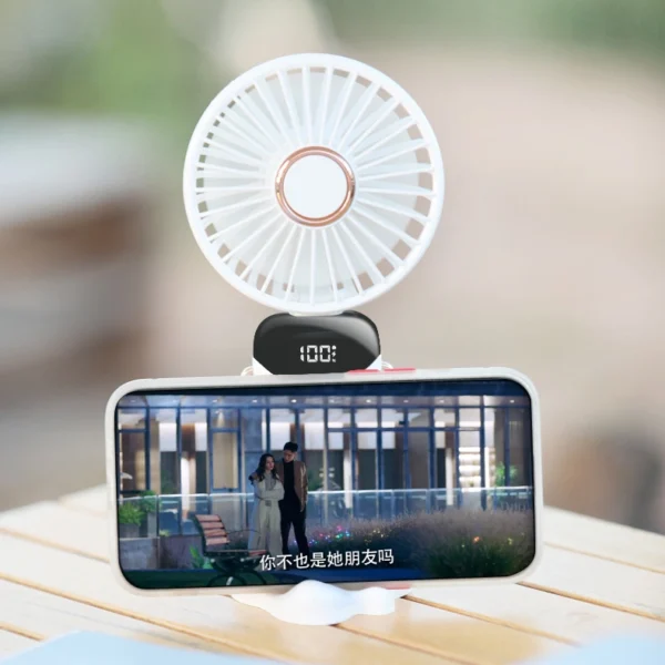 USB Rechargeable Handheld Fan - Image 6