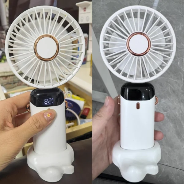 USB Rechargeable Handheld Fan - Image 8