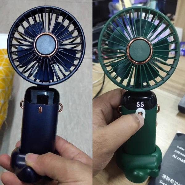 USB Rechargeable Handheld Fan - Image 9