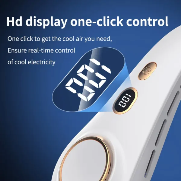 Wearable Cooling Neck Fan - Image 4