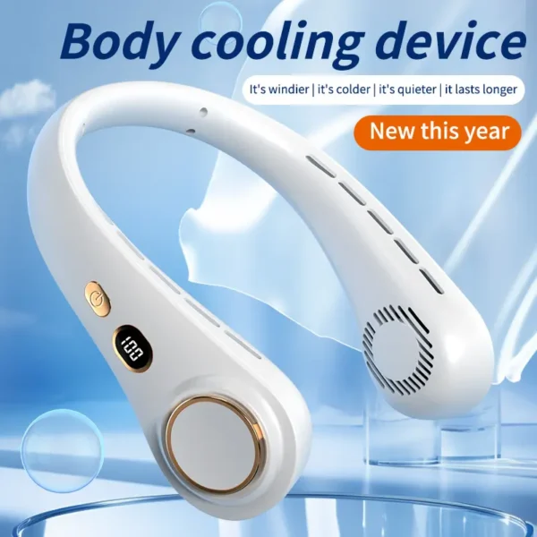 Wearable Cooling Neck Fan - Image 5