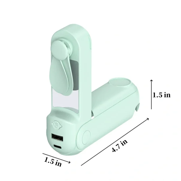5 in 1 Portable Handheld Fan - Image 2