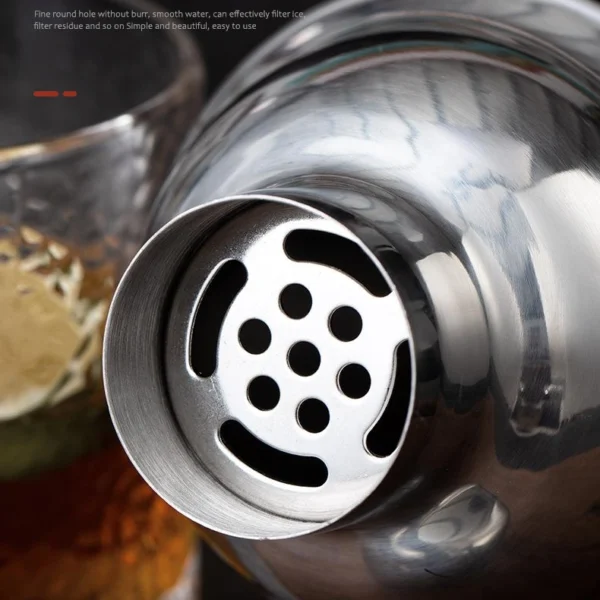 Stainless Steel Cocktail Shaker - Image 3