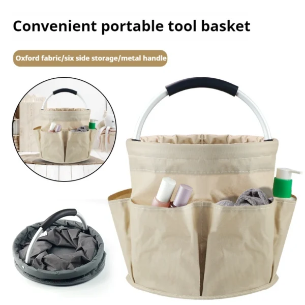 Collapsible Outdoor Camping Beach Basket - Image 3