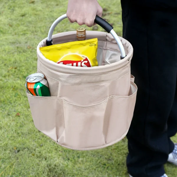 Collapsible Outdoor Camping Beach Basket - Image 5