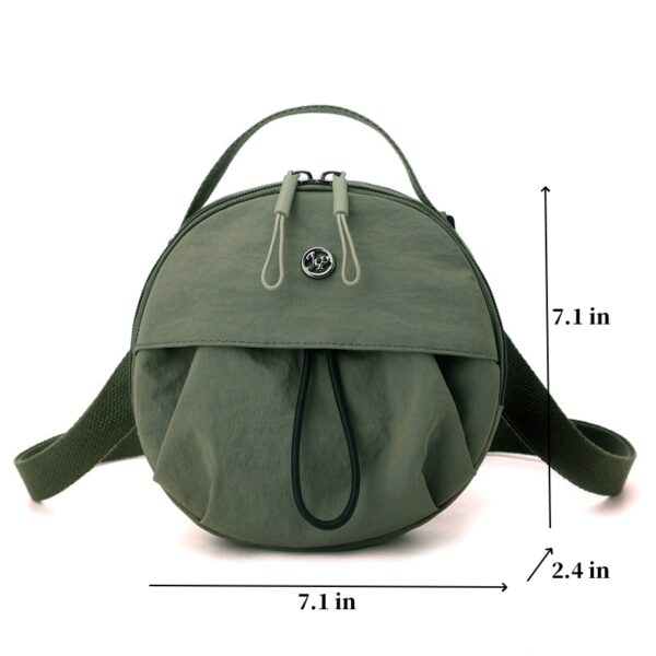 Women Circle Crossbody Tote Bag - Image 2