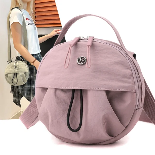 Women Circle Crossbody Tote Bag - Image 4