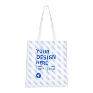 Custom Canvas Shopping Tote Bag