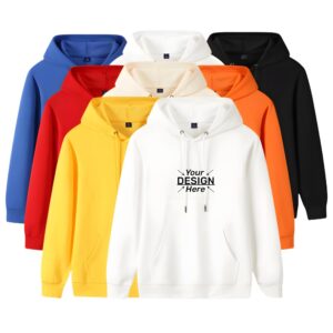 Customized Long Sleeve Pullover Hoodie