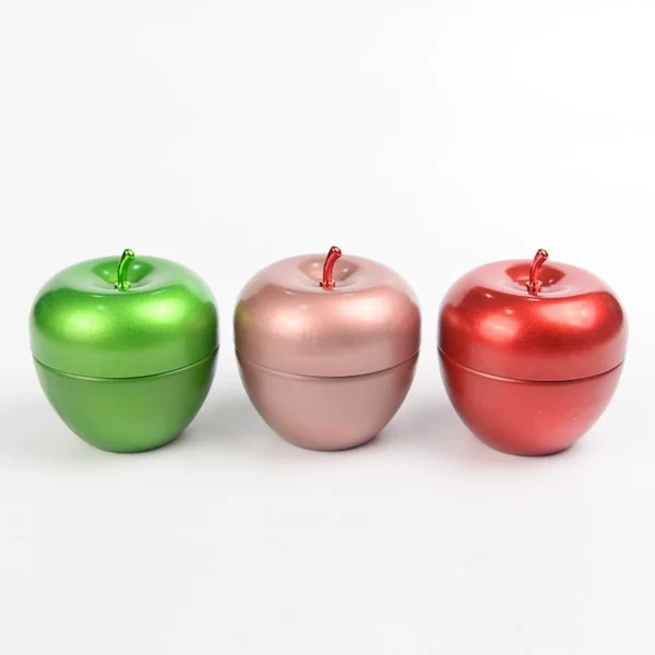 Apple Shape Christmas Gifts Can - Image 3